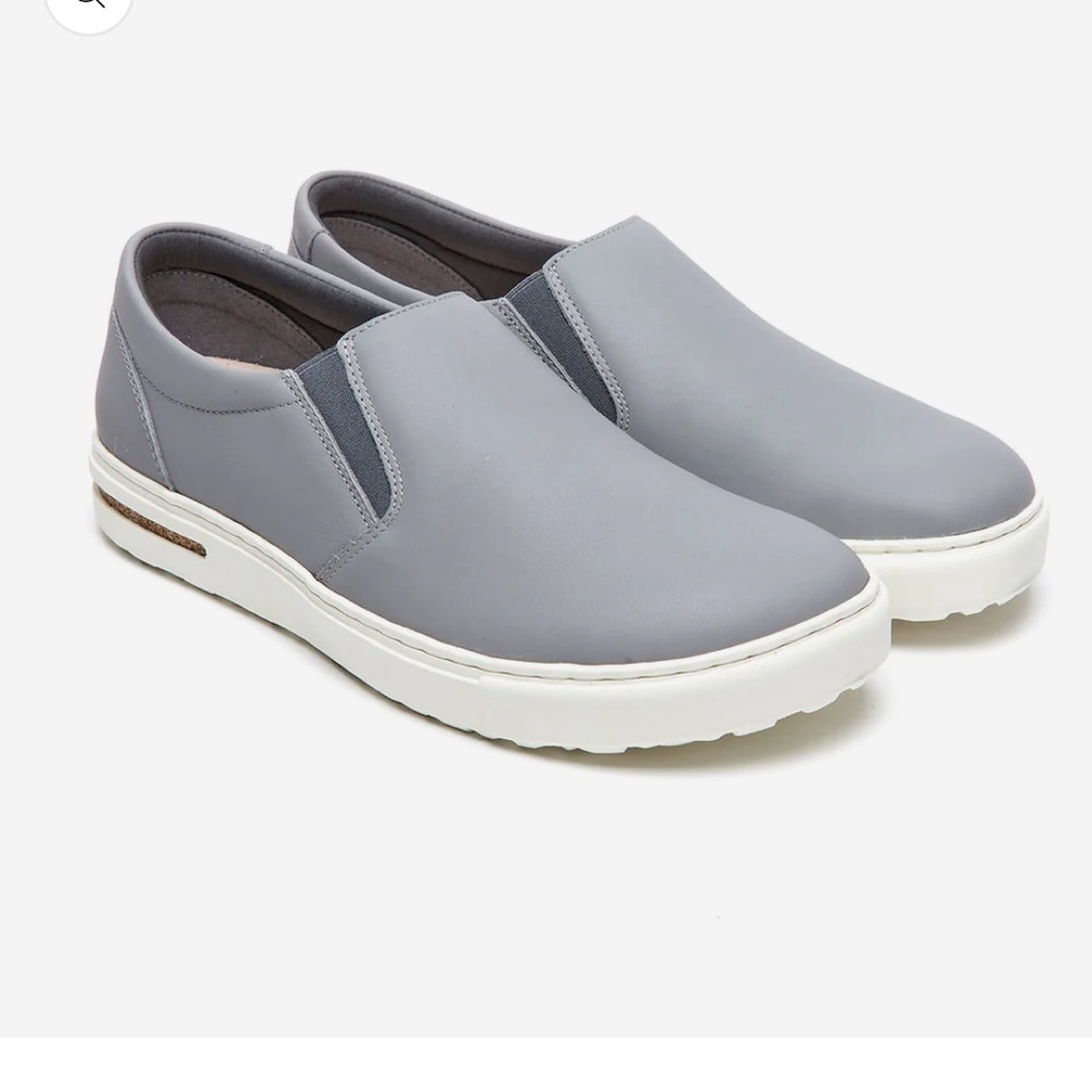 Birkenstock Oswego Leather Shoe Size 36 Gray